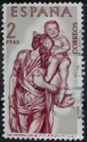 Sellos: ESPA&Ntilde;A 1962 Berruguete. USADO. - Foto 1