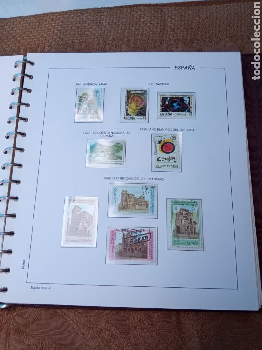 Sellos: SELLOS DE ESPA&Ntilde;A,a&ntilde;o1990-91 - Foto 2
