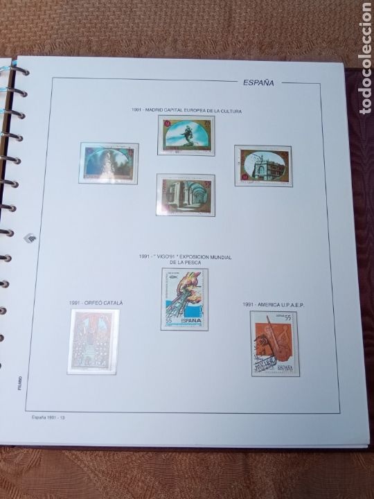 Sellos: SELLOS DE ESPA&Ntilde;A,a&ntilde;o 1990-91 - Foto 2