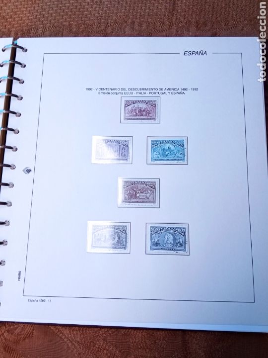 Sellos: SELLOS DE ESPA&Ntilde;A,a&ntilde;o1992 - Foto 3