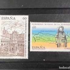 Selos: ESPAÑA, 1995. EDIFIL 3390/91. PATRIMONIO HUMANIDAD. SERIE COMPLETA. NUEVO. SIN FIJASELLOS. Lote 354463428