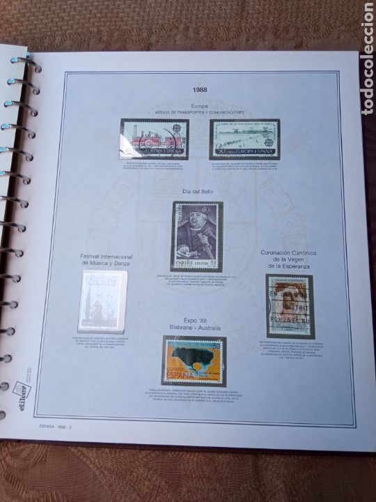 Sellos: SELLOS DE ESPA&Ntilde;A,a&ntilde;o1988 - Foto 3