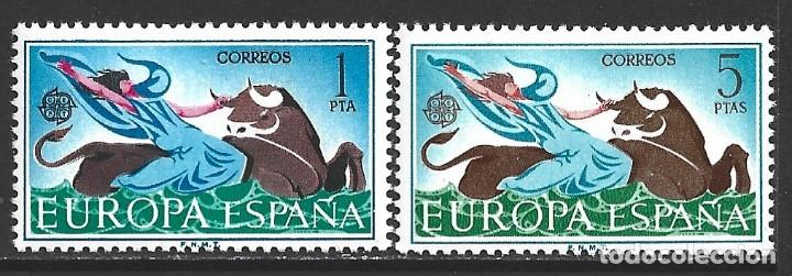 Sellos: ESPA&Ntilde;A 1747/48** - A&Ntilde;O 1966 - EUROPA - Foto 1