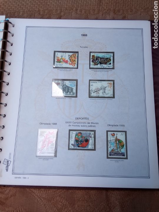 Sellos: SELLOS DE ESPA&Ntilde;A,a&ntilde;o1988 - Foto 2