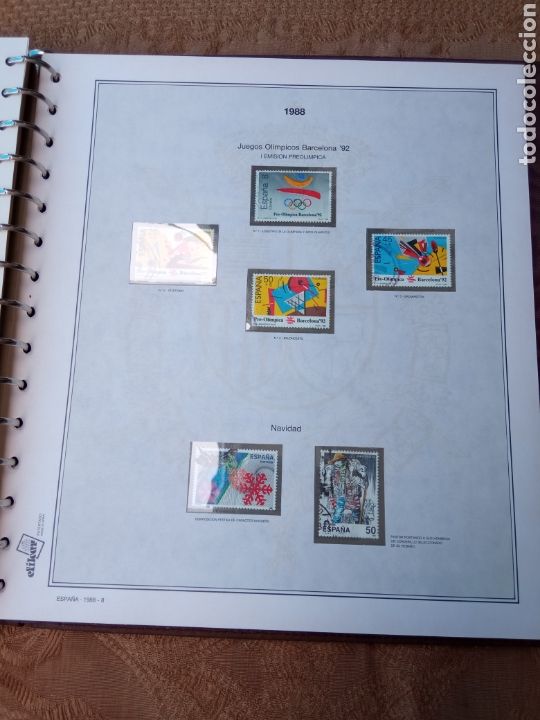 Sellos: SELLOS DE ESPA&Ntilde;A,a&ntilde;o1988 - Foto 2