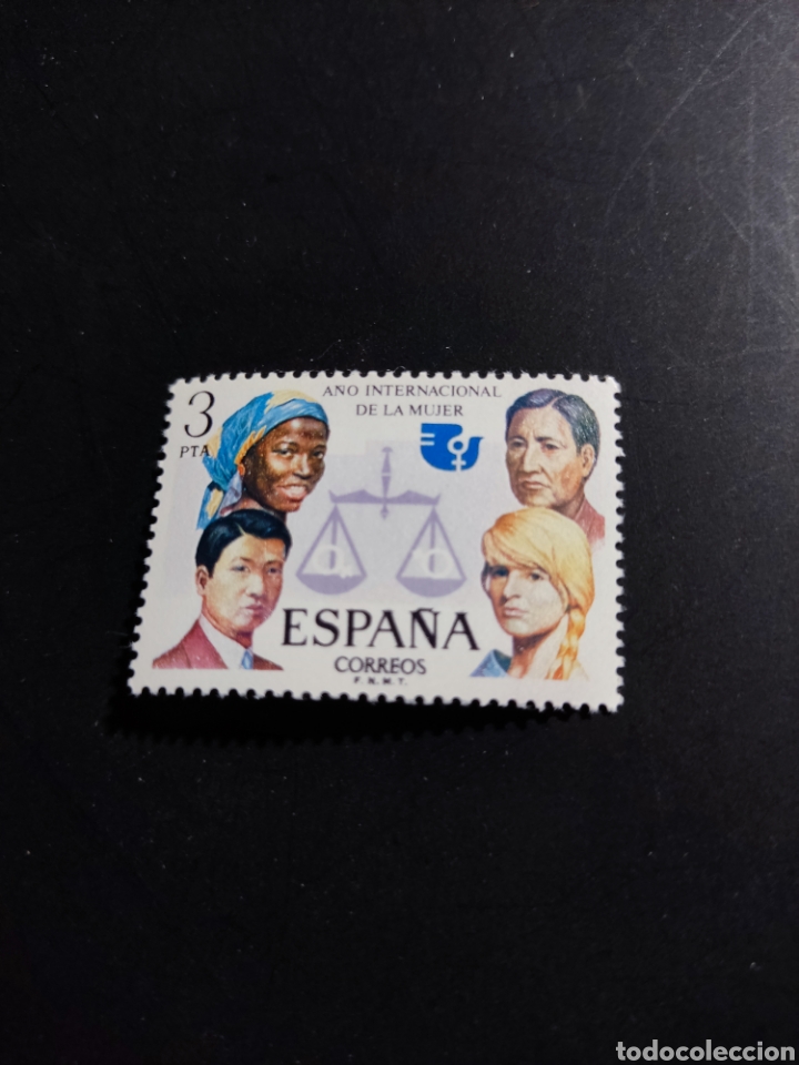 Sellos: Sellos de Espa&ntilde;a A&ntilde;o Internacional de la mujer - Foto 1