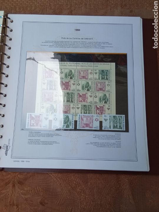 Sellos: SELLOS DE ESPA&Ntilde;A,a&ntilde;o1998 - Foto 2