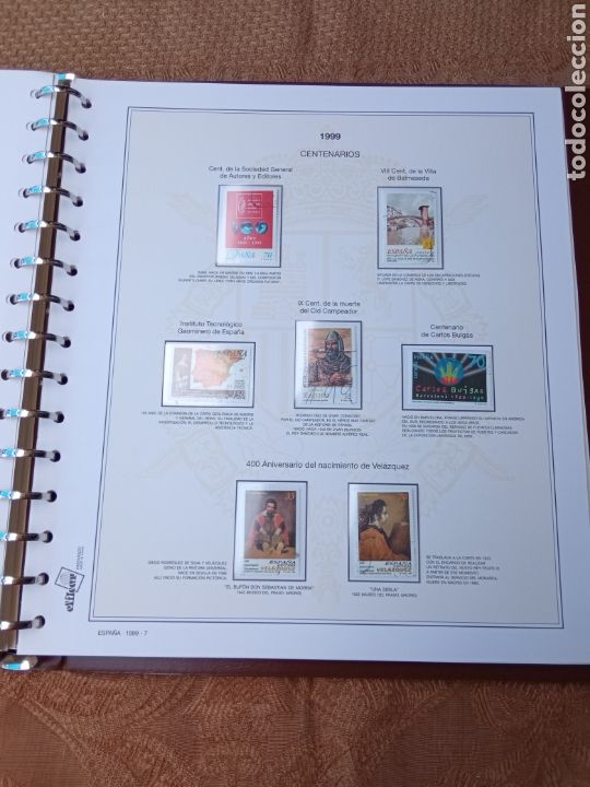 Sellos: SELLOS DE ESPA&Ntilde;A,a&ntilde;o1999 - Foto 2