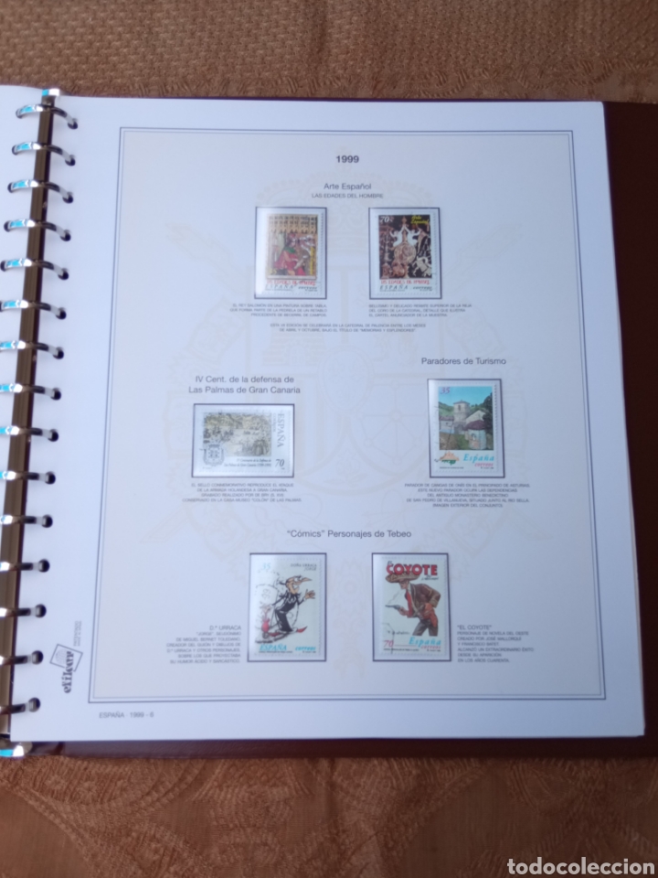 Sellos: SELLOS DE ESPA&Ntilde;A,a&ntilde;o1999 - Foto 1