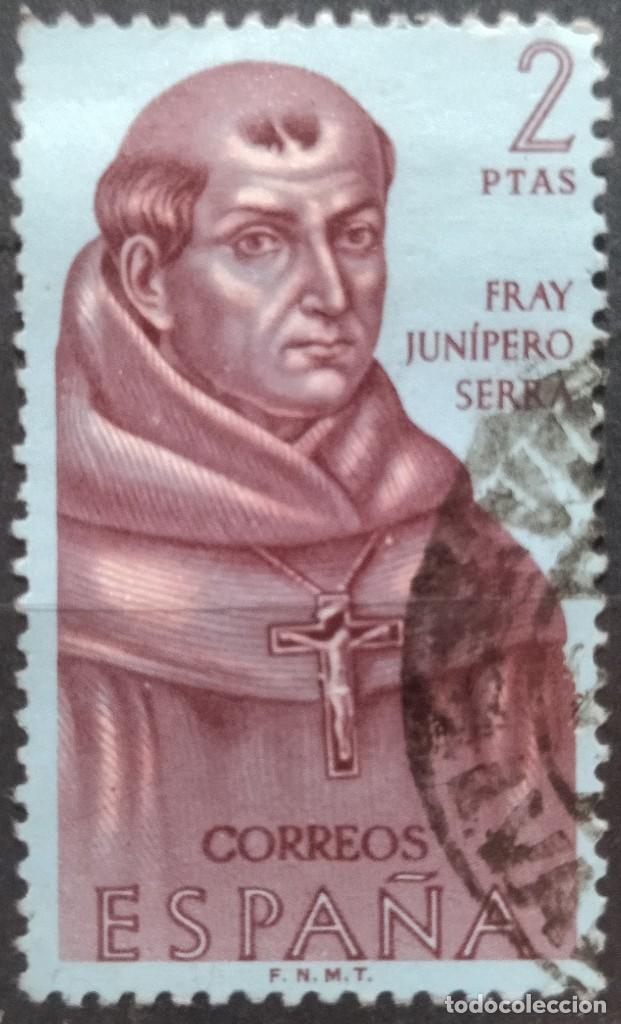 Sellos: Espa&ntilde;a 1963 Forjadores de Am&eacute;rica. USADO. - Foto 1