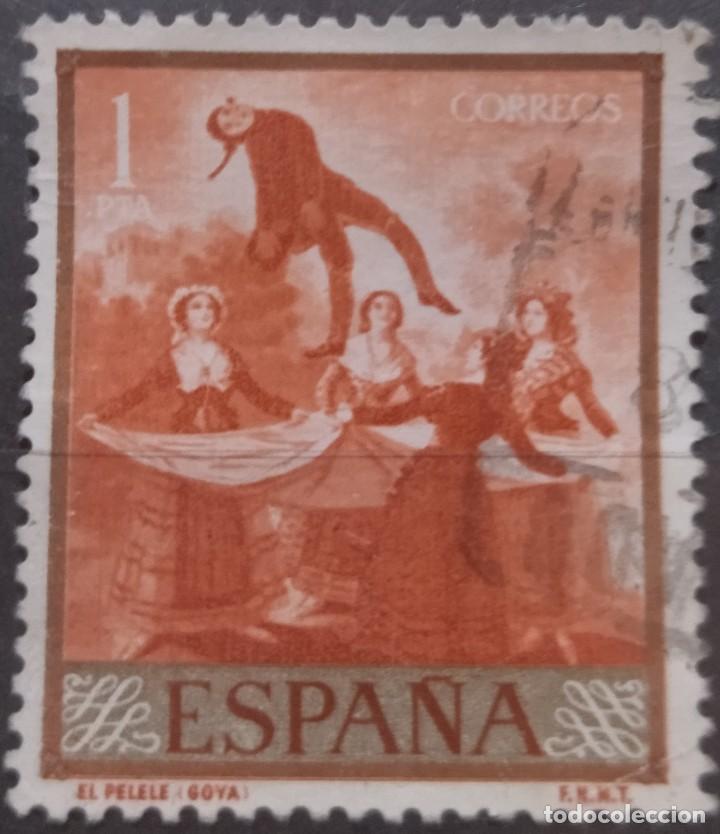 Sellos: Espa&ntilde;a 1958 Goya. USADO. - Foto 1