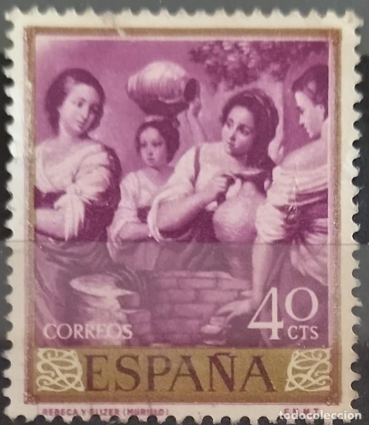 Sellos: Espa&ntilde;a 1962 Murillo. USADO. - Foto 1