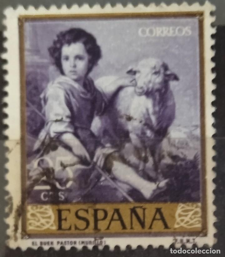 Sellos: Espa&ntilde;a 1962 Murillo. USADO. - Foto 1