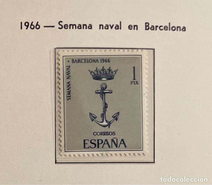 Sellos: Sello 1966 Semana Naval en Barcelona - Foto 1