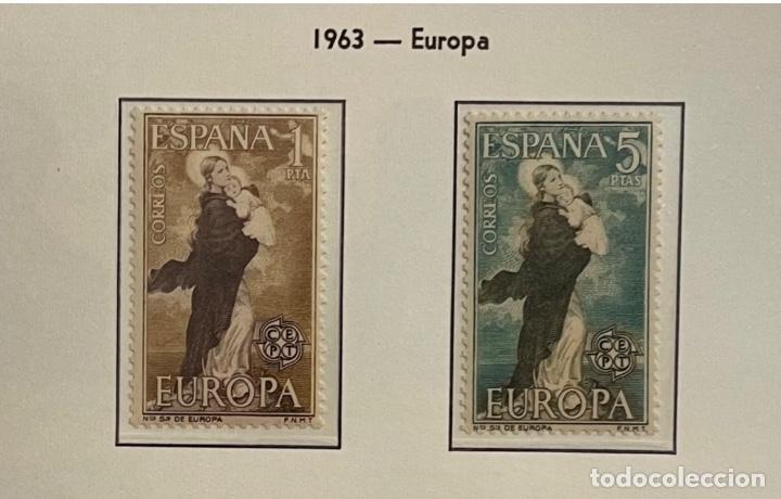 Sellos: Lote 2 Sellos 1963 Europa - Foto 1
