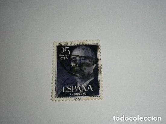Sellos: SELLO DE 25 C&Eacute;NTIMOS DE FRANCO USADO - Foto 1