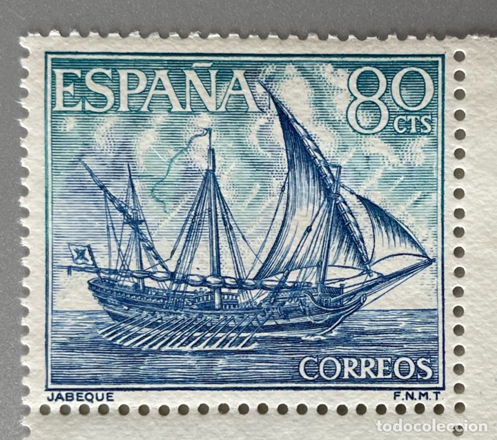 Sellos: Espa&ntilde;a. Homenaje a la Marina. 1964 - Foto 1