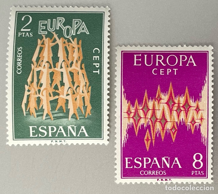 Sellos: Espa&ntilde;a. Europa.1972 - Foto 1