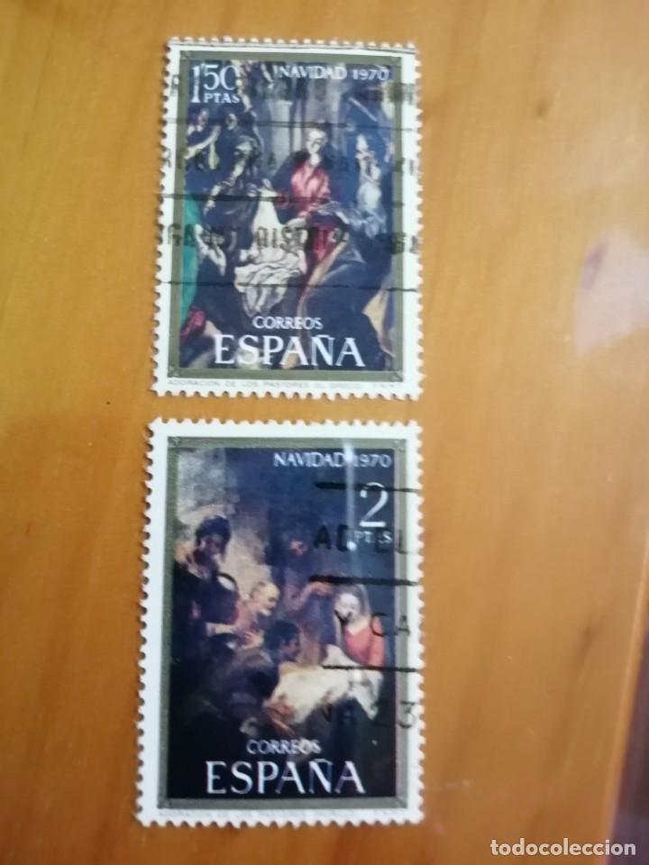 Sellos: A&Ntilde;O 1970 - EDIFIL 2002 Y 2003 - SERIE: NAVIDAD. - Foto 1