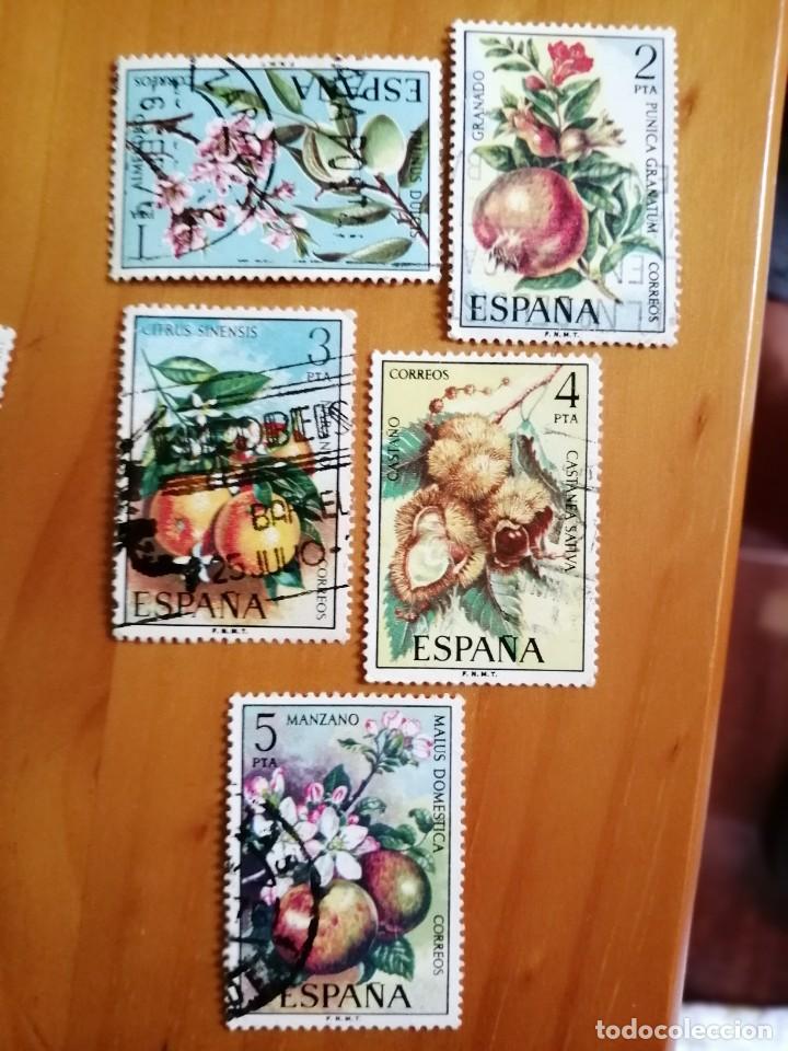 Sellos: A&Ntilde;O 1975 - EDIFIL 2254 A 2258 - SERIE: FLORA.