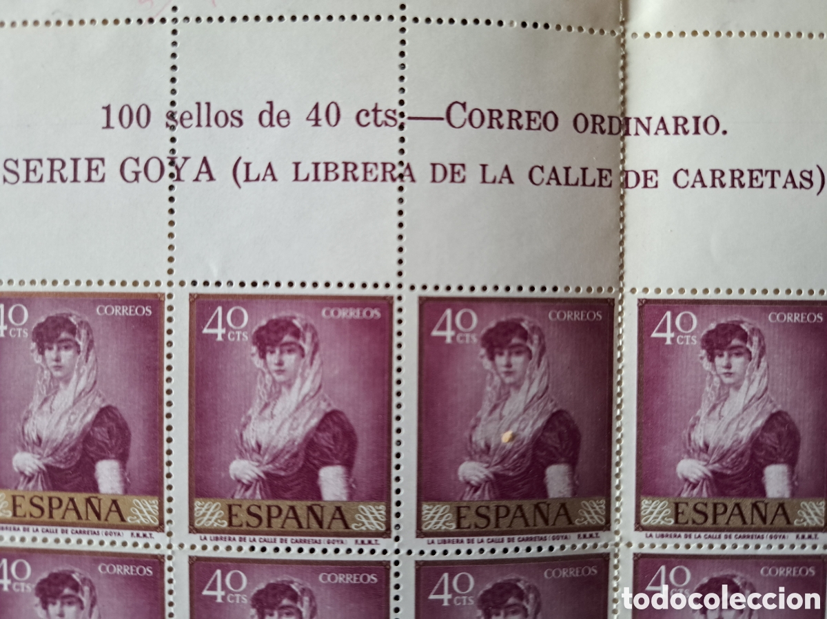 Sellos: Pliegos sellos Goya ( 168) 1958 - Foto 6