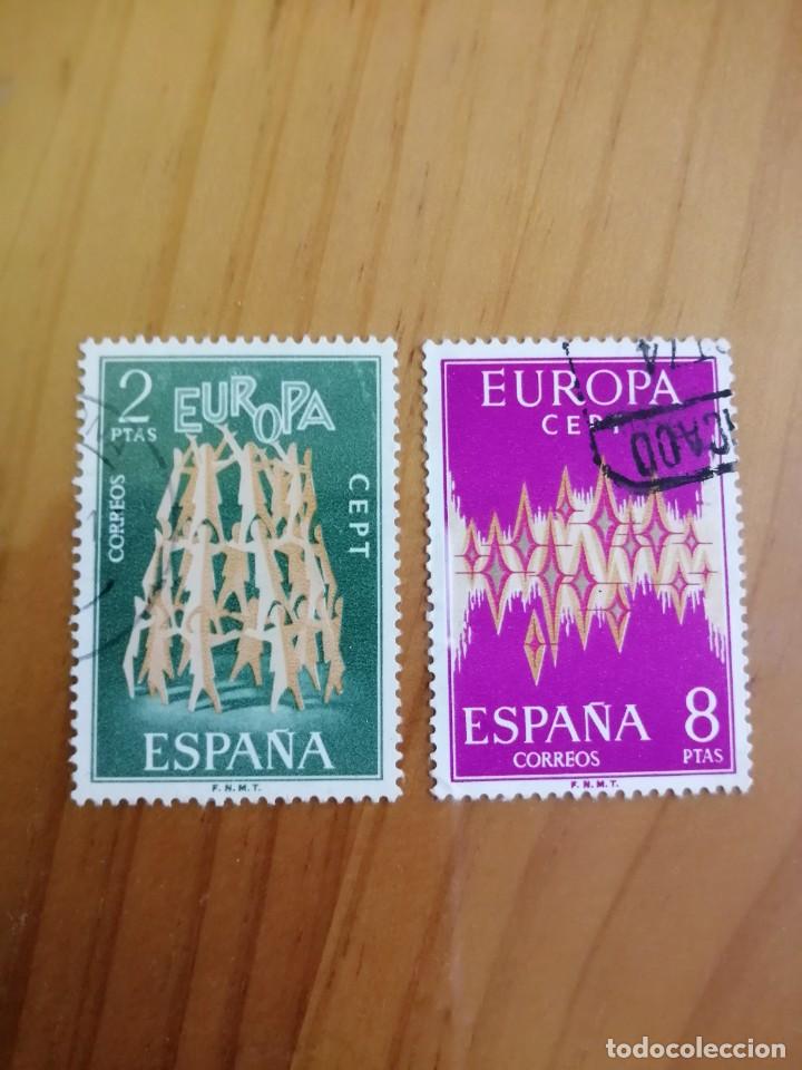 Sellos: A&Ntilde;O 1972 - EDIFIL 2090 Y 2091 - SERIE: EUROPA.