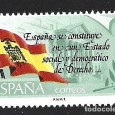 Sellos: ESPAÑA 2507** - AÑO 1978 - PROCLAMACIÓN DE LA CONSTITUCIÓN ESPAÑOLA - BANDERA. Lote 363524775