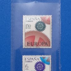 Sellos: 1967 - EUROPA CEPT - SERIE COMPLETA DE 2 VALORES - EDIF: 1795/96.. Lote 364528896