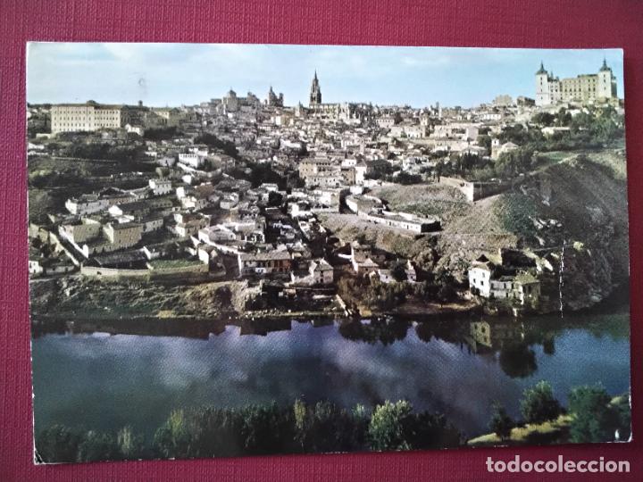Sellos: postal toledo circulada a barcelona - Foto 2