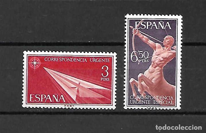 Sellos: Correspondencia URGENTE. Espa&ntilde;a. - Foto 1