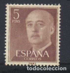 Sellos: S-7574- ESPA&Ntilde;A 1955. GENERAL FRANCO. - Foto 1