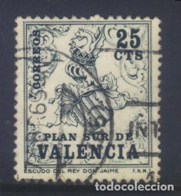 Sellos: S-7604- ESPA&Ntilde;A 1963. PLAN SUR DE VALENCIA. - Foto 1