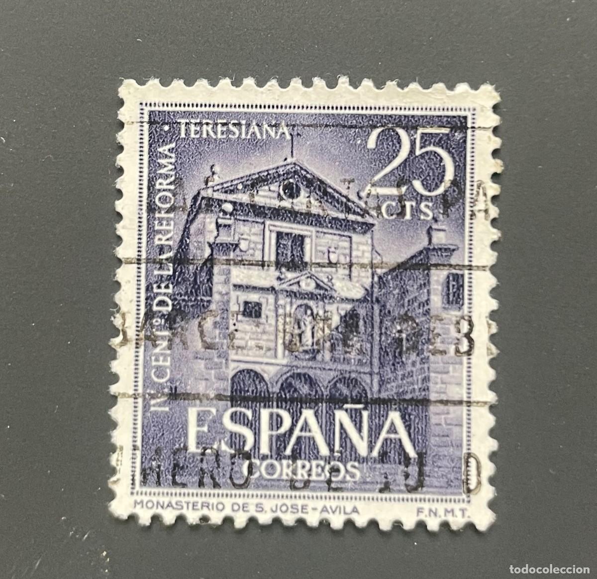 Sellos: A&ntilde;o 1962 - Sueltos usados Edifil 1428 - Foto 1