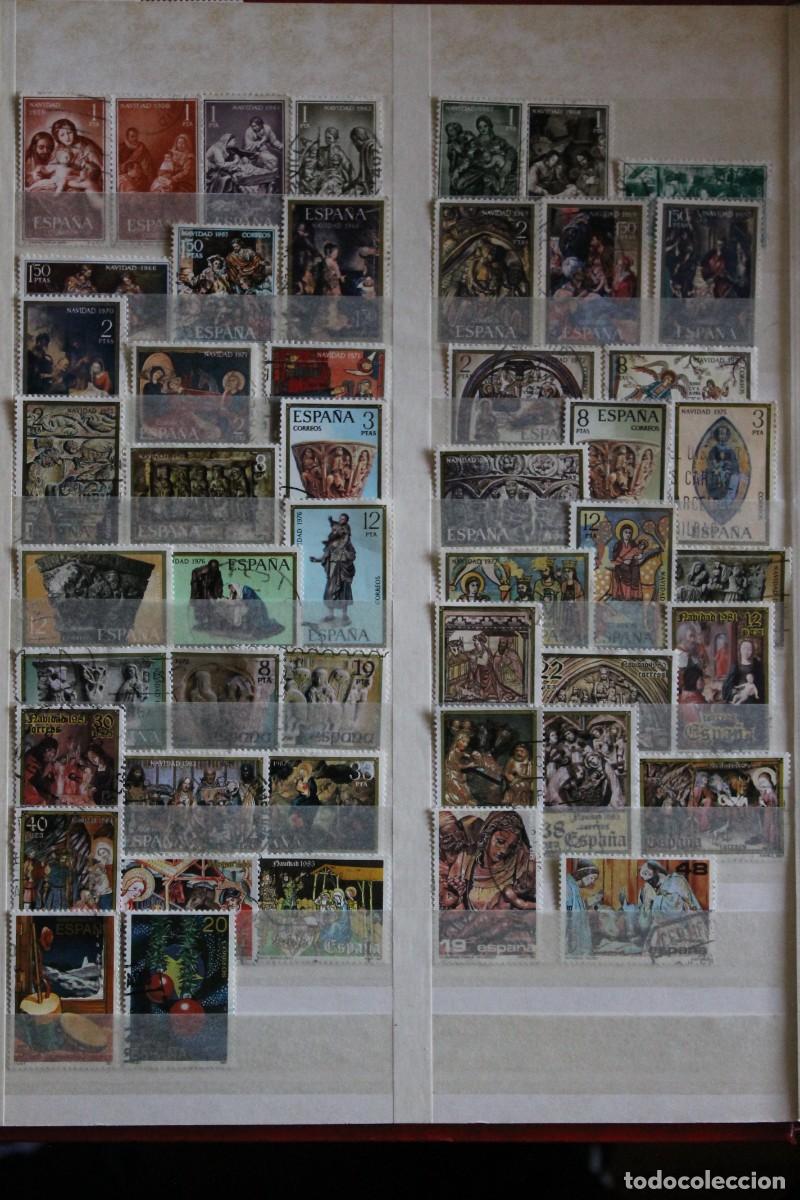 Sellos: SELLOS SERIES TEM&Aacute;TICA NAVIDAD USADOS - Foto 1