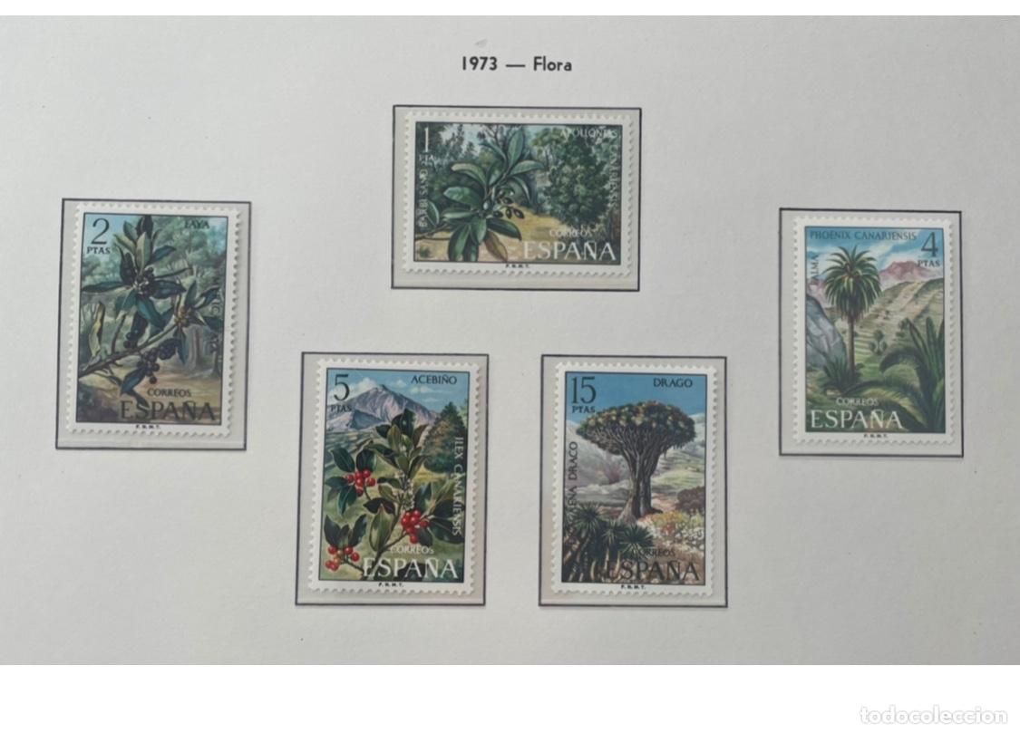 Sellos: Lote 5 Sellos 1973 Flora - Foto 1