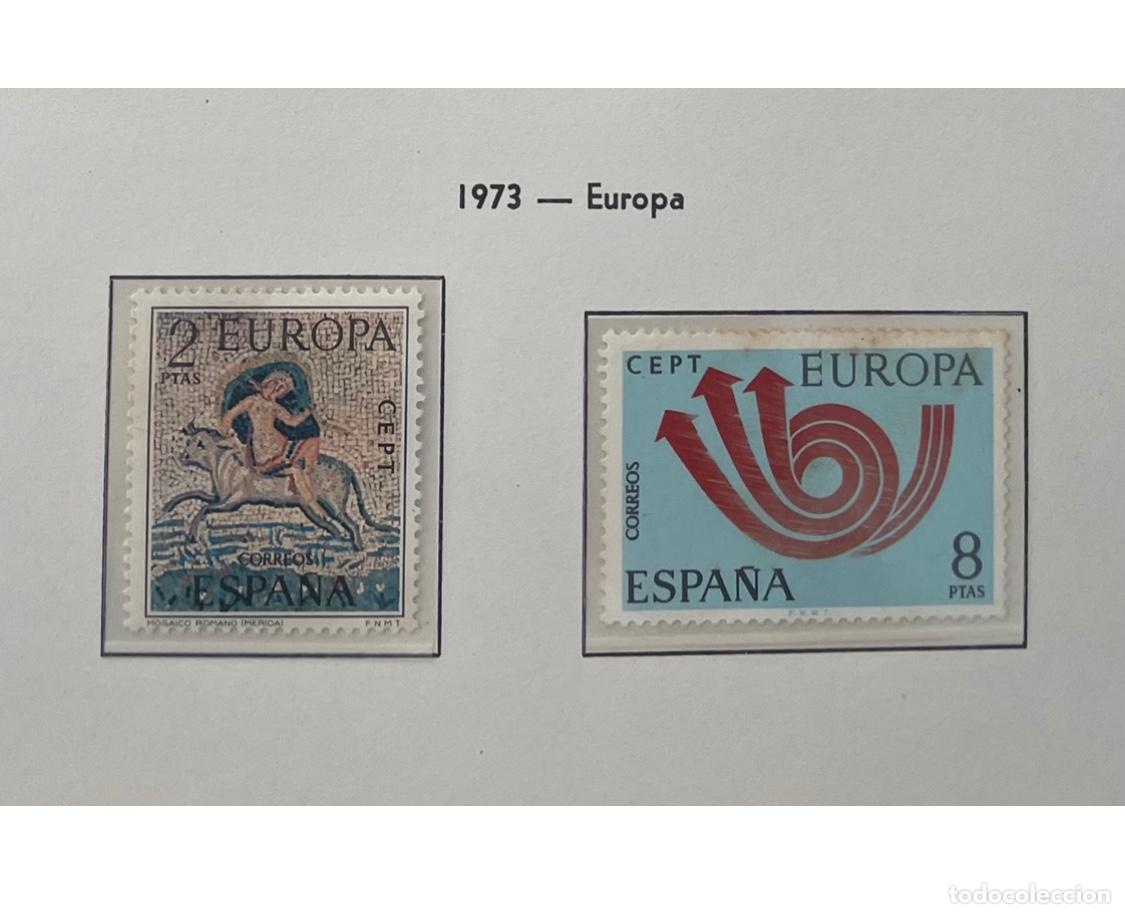 Sellos: Lote 2 Sellos 1973 Europa - Foto 1