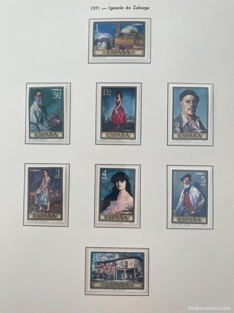 Sellos: Lote 8 Sellos 1971 Ignacio de Zuloaga - Foto 1