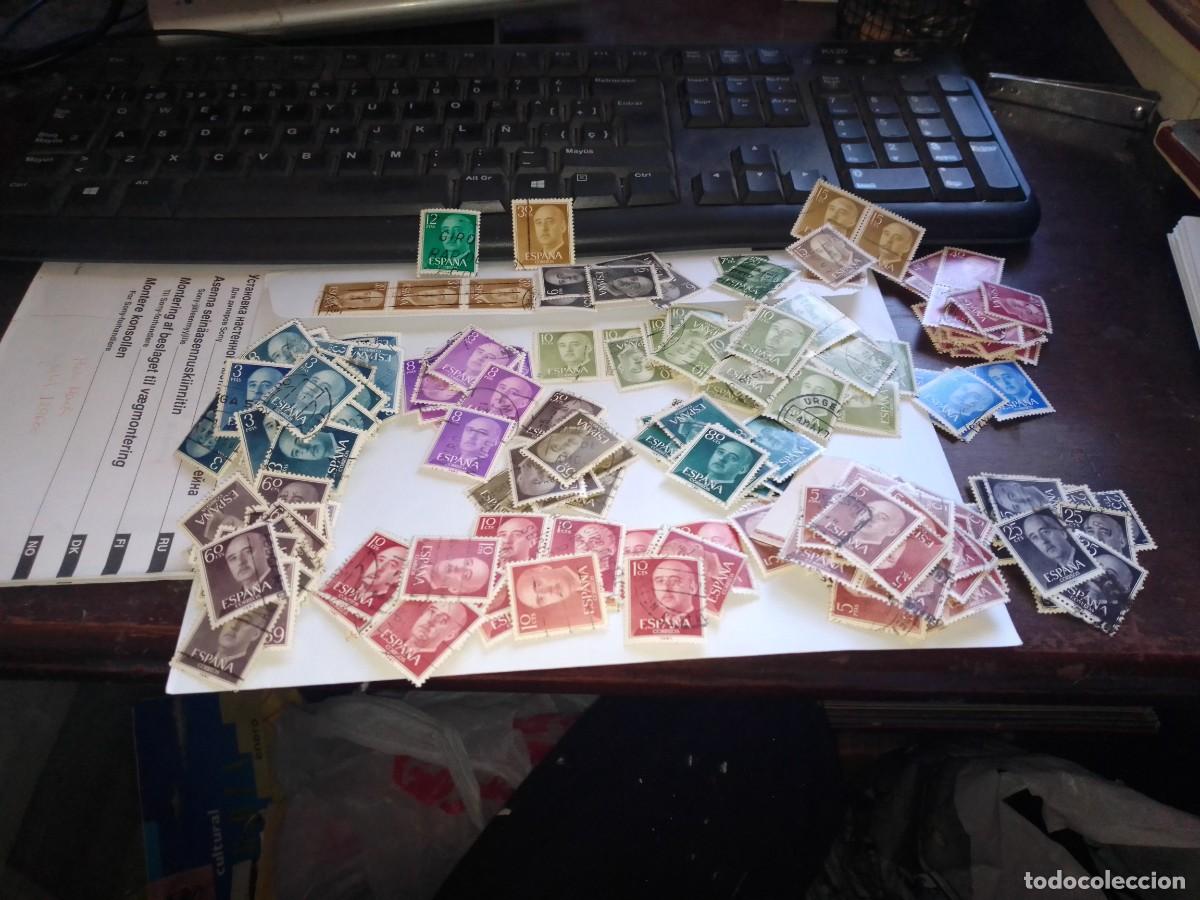 Stamps: Lote sellos de Franco varios valores
