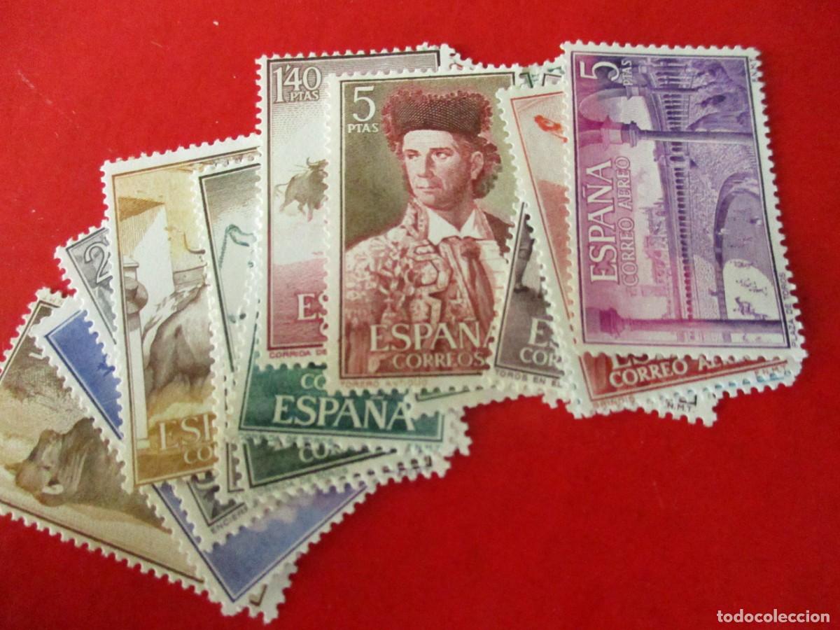 Timbres: Serie 16 valores 1960 Fiesta Nacional Tauromaquia. Edifil 1254/69