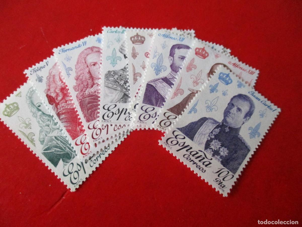 Timbres: Serie 10 valores 1978 Reyes de Espa&ntilde;a. Casa de Borbon. Edifil 2496/2505
