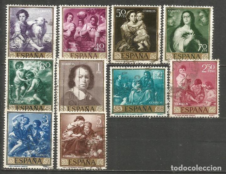 Sellos: ESPA&Ntilde;A EDIFIL NUM. 1270/1279 SERIE COMPLETA USADA - Foto 1