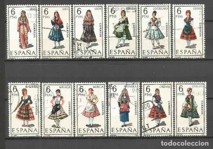 Sellos: ESPA&Ntilde;A EDIFIL NUM. 1898/1909 SERIE COMPLETA USADA - Foto 1