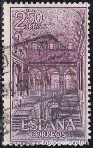 Selos: 1961 - REAL MONASTERIO DE SAN LORENZO DE EL ESCORIAL - ESCALERA PRINCIPAL - EDIFIL 1385