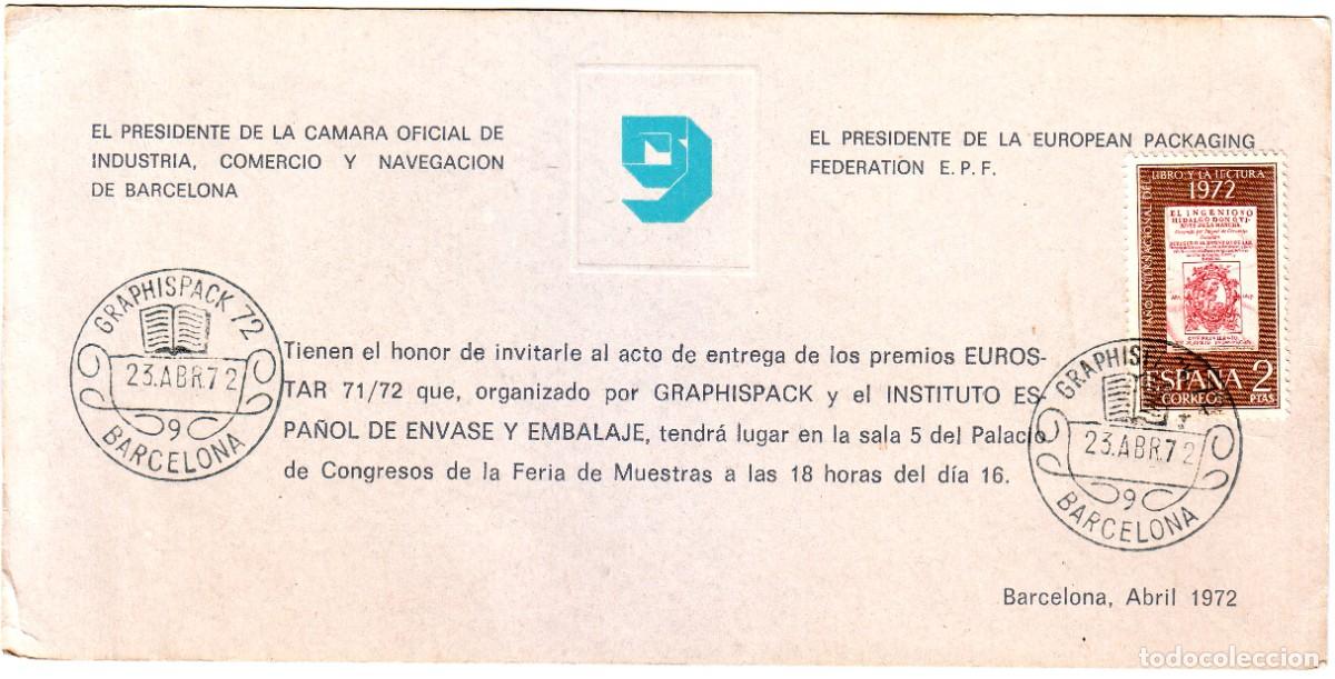 Sellos: TARJETA GRAPHISPACK 72 - Foto 1