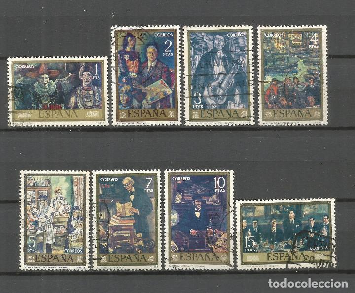 Sellos: ESPA&Ntilde;A EDIFIL NUM. 2077/2084 SERIE COMPLETA USADA - Foto 1