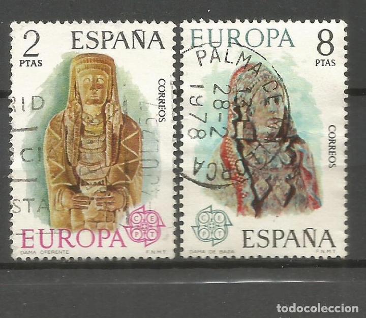 Sellos: ESPA&Ntilde;A EDIFIL NUM. 2177/2178 SERIE COMPLETA USADA - Foto 1