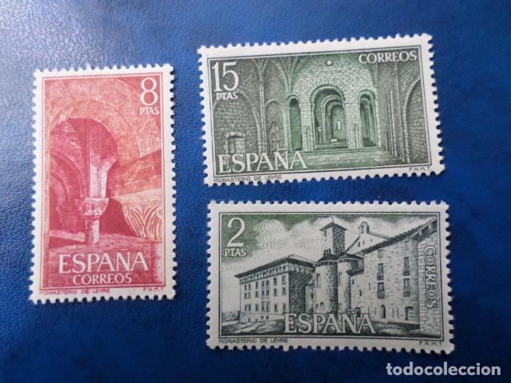Sellos: 1974, monasterio de leyre, edifil 2229/31 - Foto 1