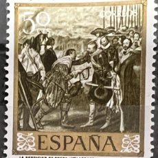 Selos: ESPAÑA, 1959. EDIFIL 1240. VELÁZQUEZ. SERIE COMPLETA. NUEVO. SIN FIJASELLOS. Lote 370448966
