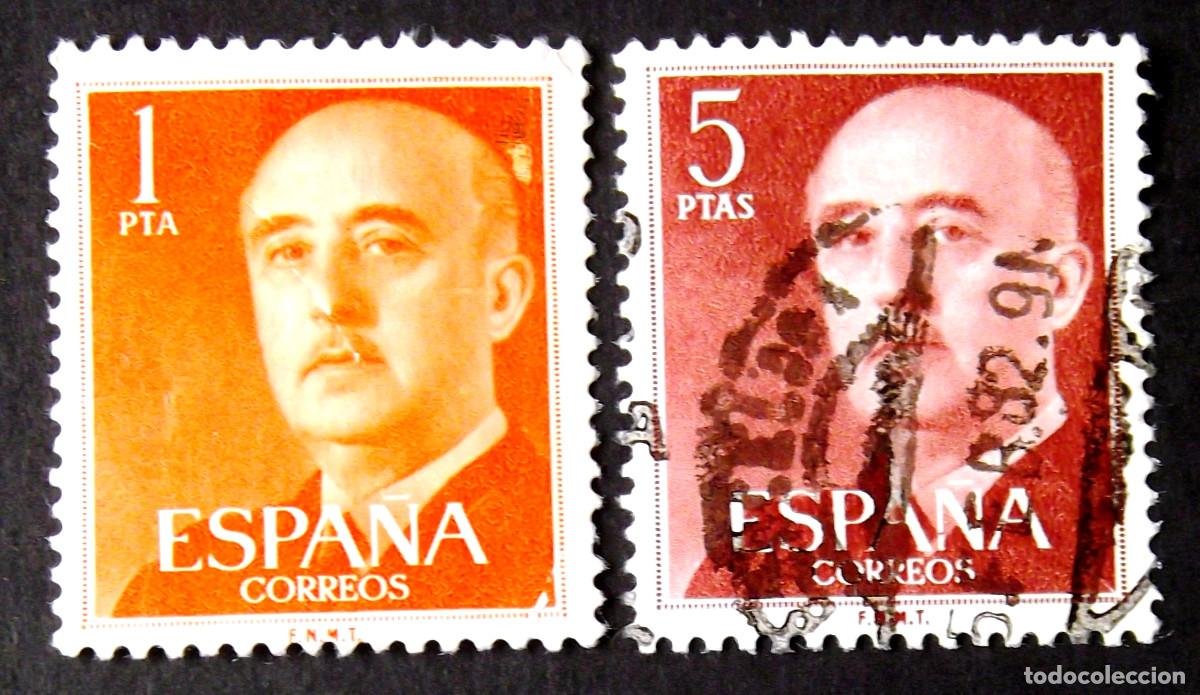 Sellos: 1290-91, SERIE USADA. FRANCO. - Foto 1