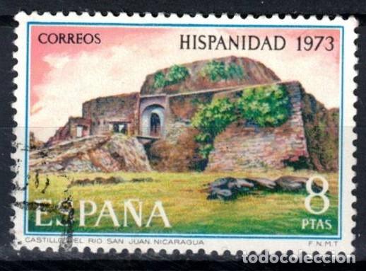 Sellos: ESPA&Ntilde;A 1973 - EDIFIL 2157 - HISPANIDAD - Foto 1